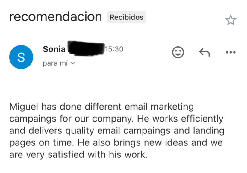 ESMA Marketing Agency Testimonial